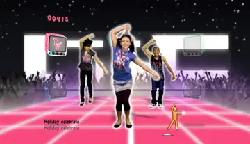 Just Dance Kids screen shot game playing